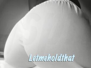 Letmeholdthat