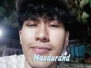 Maxdurand